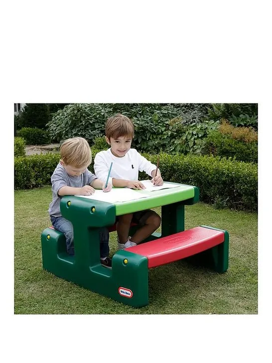 BOXED LITTLE TIKES PICNIC TABLE RRP £72