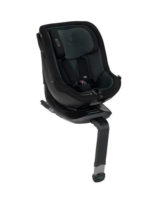 KINDERKRAFT I-GUARD I-SIZE 40-105 CM SYSTEM ISOFIX 360 CAR SEAT + SUPPORT LEG - GRAPHITE BLACK