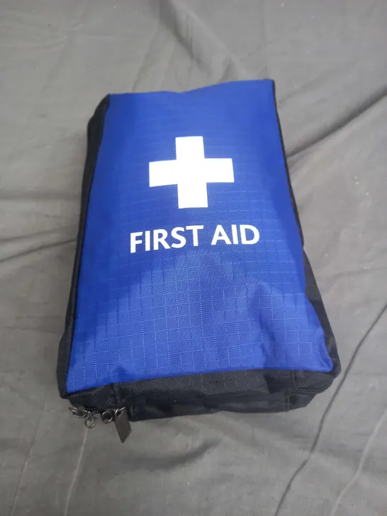 TRAVEL FIRST AID KIT IN BLUE 