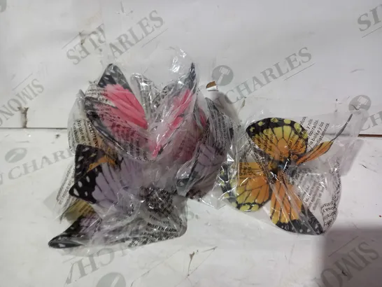 LUXFORM SOLAR 6-SET FIBER BUTTERFLY WITH CLIP 