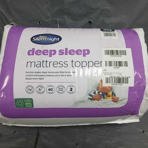 SILENT NIGHT DEEP SLEEP MATTRESS TOPPER 13.5 TOG (KING)