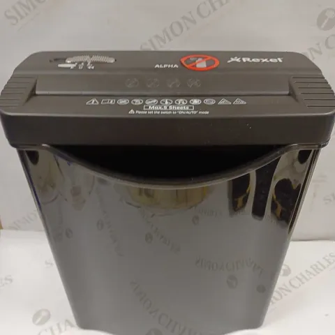 REXEL ALPHA RIBBON CUT PAPER SHREDDER 