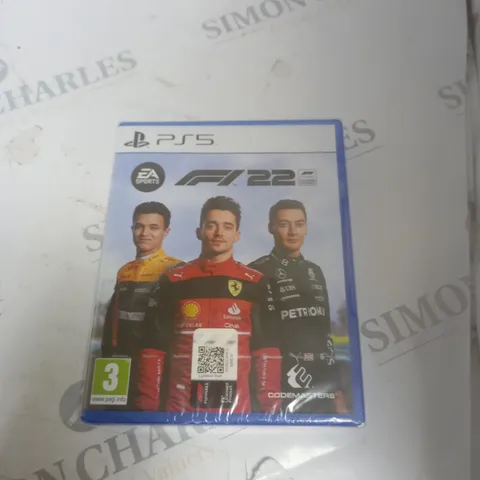 SEALED PS5 FIA 22