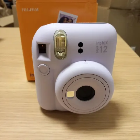 BOXED FUJIFILM INSTAX MINI 12 INSTANT CAMERA