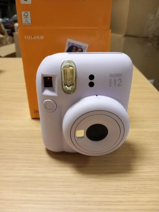 BOXED FUJIFILM INSTAX MINI 12 INSTANT CAMERA