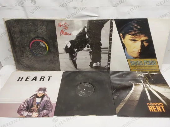 APPROXIMATELY 10 X ASSORTED MUSIC VINYL - ARTISTS VARY 