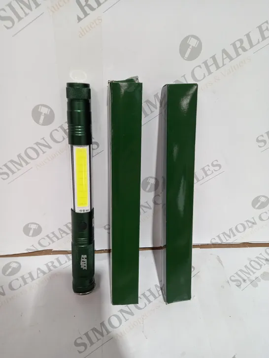 SFIXX SET OF 2 LED TORCHES IN DARK GREEN