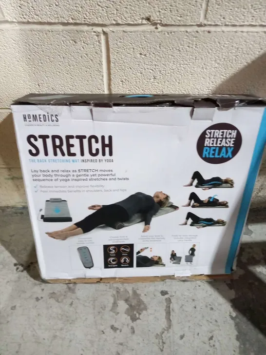 BOXED HOMEDICS STRETCH THE BACK STRETCHING MAT INSPIRED BY YOGA 