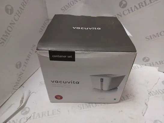 BOXED VACUVITA EASY ACCESS VACUUM FOOD STORAGE SYSTEM