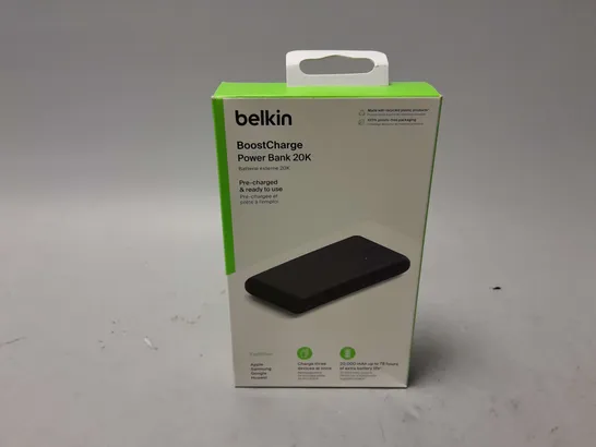 BOXED AND SEALED BELKIN BOOSTCHARGE POWER BANK 20K