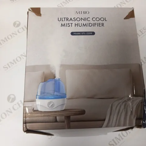 BOXED ARIBO ULTRASONIC COOL MIST HUMIDIFIER STL-2209