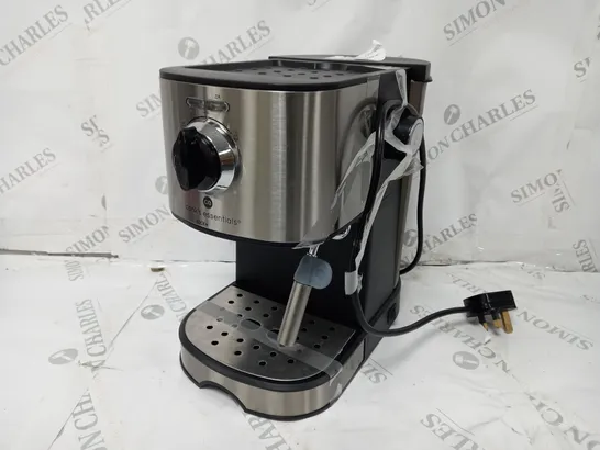 COOK'S ESSENTIALS PUMP ESPRESSO COFFEE MACHINE