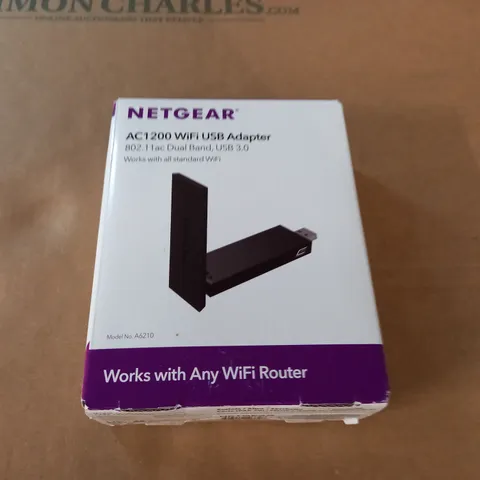 SEALED NETGEAR AC1200 WIFI USB ADAPTER 