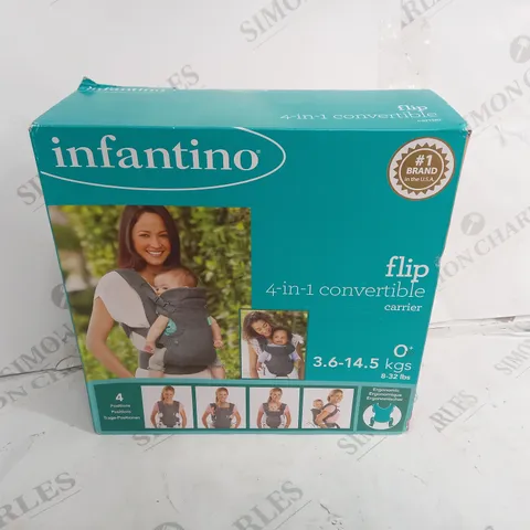 BOXED INFANTINO 4-IN-1 CONVERTIBLE CARRIER