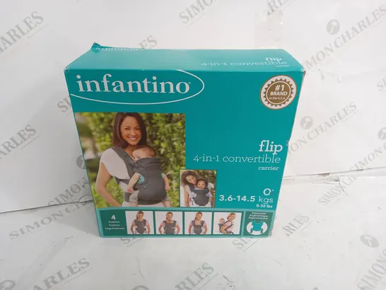 BOXED INFANTINO 4-IN-1 CONVERTIBLE CARRIER