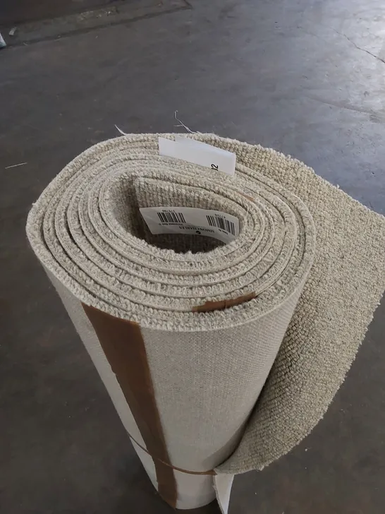 ROLL OF QUALITY RARE BREEDS LOOP CANVAS CARPET // SIZE: 1.11m X UNSPECIFIED 