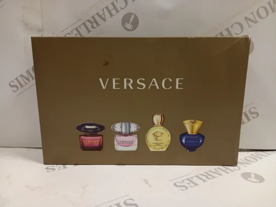 UNOPENED BOXED VERSACE WOMENS MINI 4PC SET