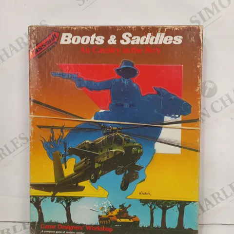 BOOTS & SADDLES AIR CAVALRY IN THE 80S BOARD GAME