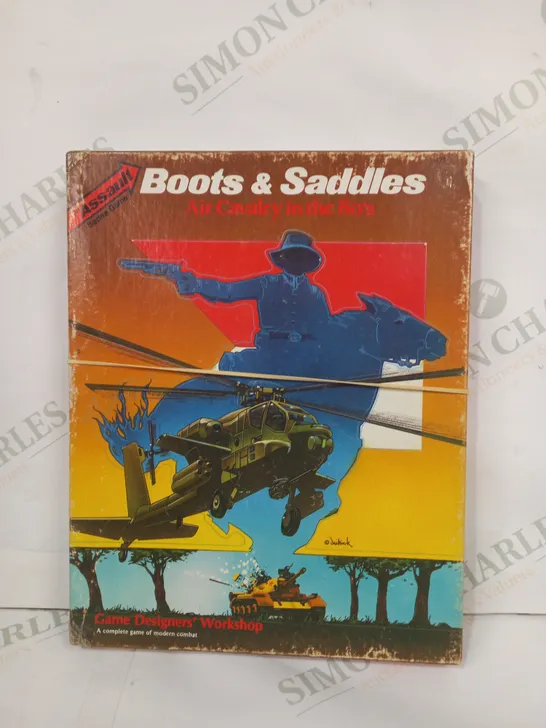 BOOTS & SADDLES AIR CAVALRY IN THE 80S BOARD GAME