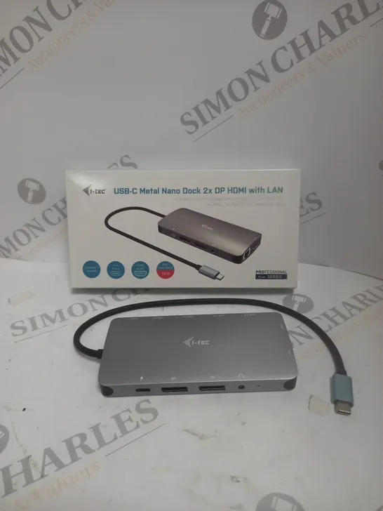 BOXED I-TEC USB-C METAL NANO DOCK 