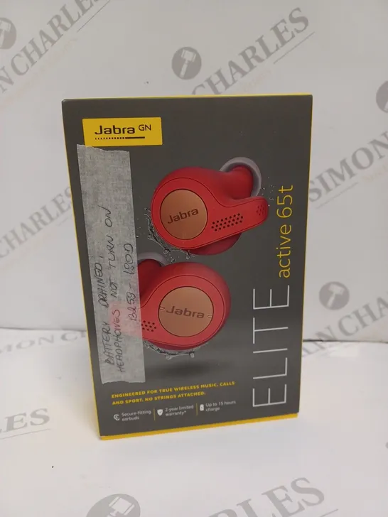 BOXED JABRA ELITE ACTIVE 65T EARBUDS