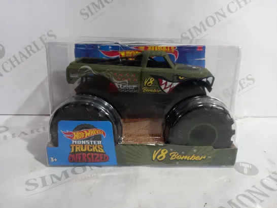 HOTWHEELS MONSTER TRUCKS OVERSIZED V8 BOMBER 