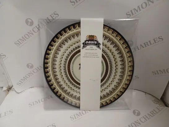 OASIS THE MASTERPLAN LIMITED EDITION 25TH ANNIVERSARY ZOETROPE PICTURE DISC