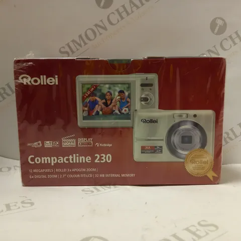 ROLLEI COMPACTLINE 230 12 MEGA PIXEL CAMERA 