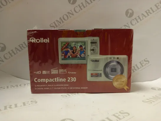 ROLLEI COMPACTLINE 230 12 MEGA PIXEL CAMERA 