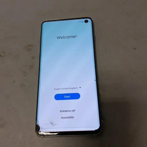 SAMSUNG GALAXY S10 BLUE 