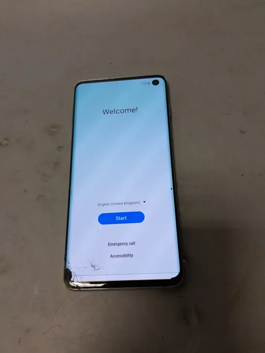 SAMSUNG GALAXY S10 BLUE 