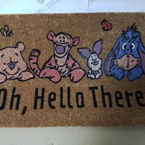 WINNING THE POOH 60X40 DOOR MAT