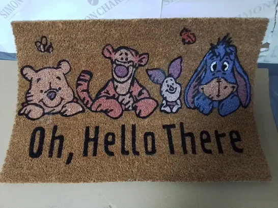 WINNING THE POOH 60X40 DOOR MAT