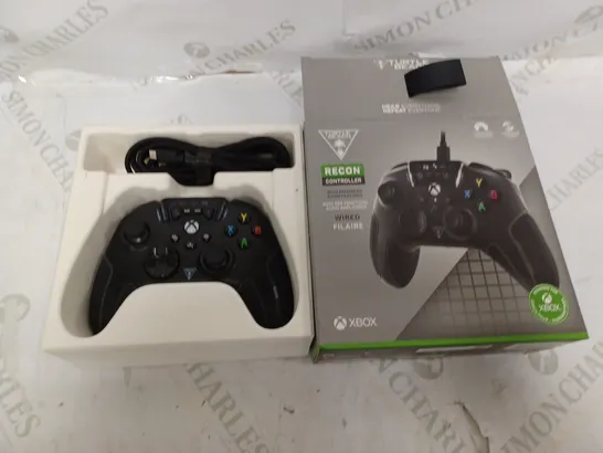 BOXED XBOX TURTLE BEACH WIRED FILAIRE RECON CONTROLLER 