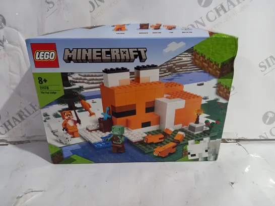 BOXED LEGO THE FOX LODGE 21178