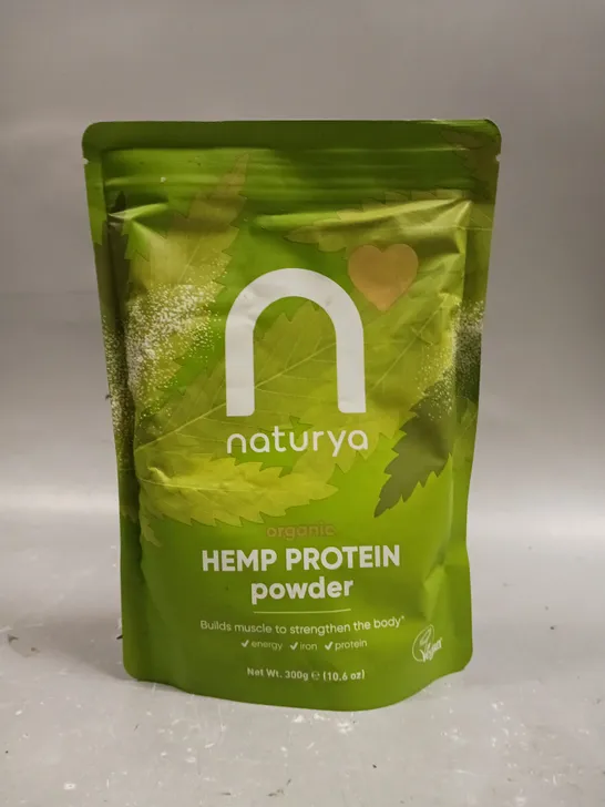 SEALED NATURYA ORGANIC HEMP PROTEIN POWDER - 300G