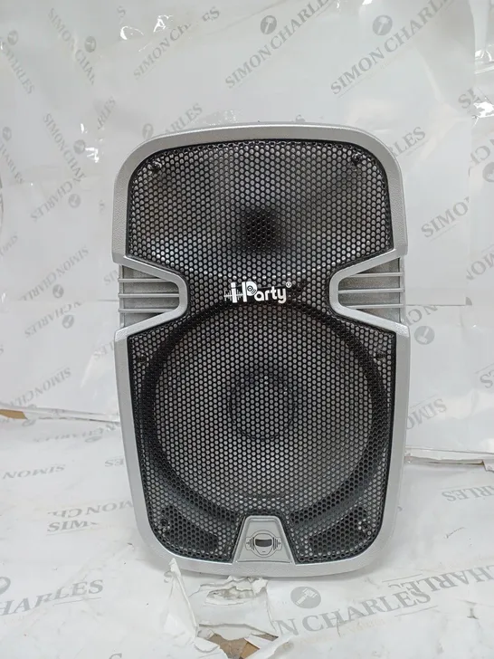 BOXED IPARTY BLUETOOTH KARAOKE SYSTEM 