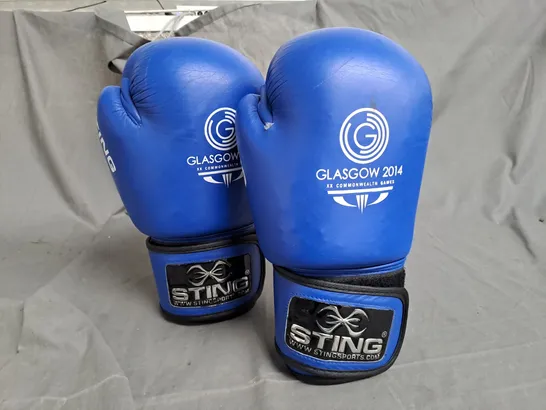 STING SPORTS GLASGOW 2014 BOXING GLOVES 