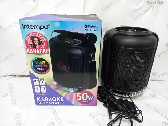 BOXED INTEMPO KARAOKE PARTY SPEAKER 