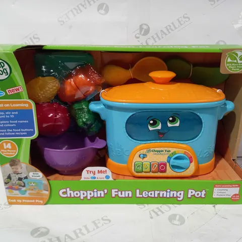 LEAP FROG CHOPPIN' FUN LEARNING POT