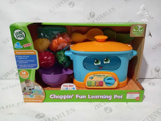 LEAP FROG CHOPPIN' FUN LEARNING POT