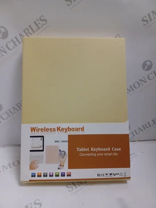 BOXED WIRELESS KEYBOARD TABLET KEYBOARD CASE 