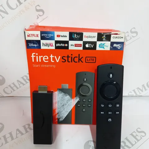 BOXED AMAZON FIRE TV STICK LITE