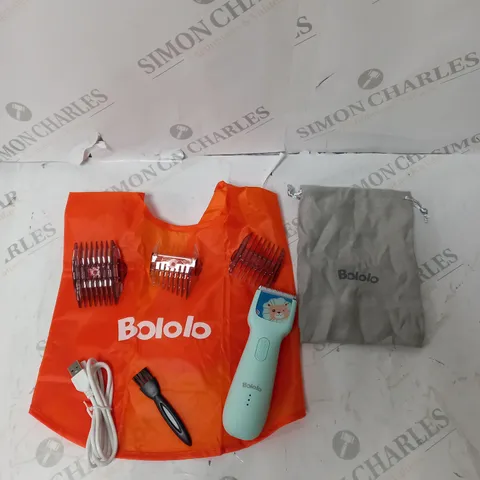 BOXED BOLOLO BABY HAIR CLIPPER SET 