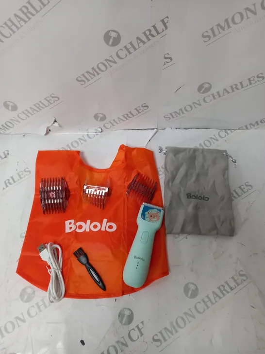 BOXED BOLOLO BABY HAIR CLIPPER SET 