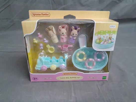 SYLVANIAN FAMILIES - TRIPLETS BABY BATHTIME SET