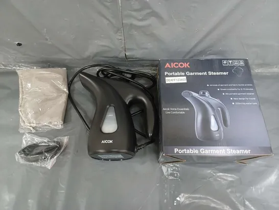 BOXED AICOK PORTABLE GARMENT STEAMER 