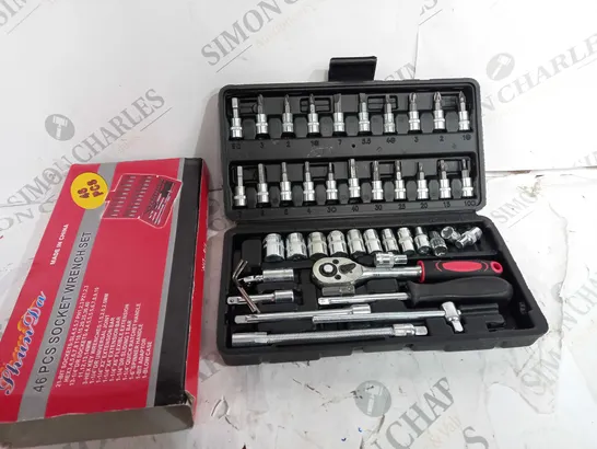 BOXED 46PCS SOCKET WRENCH SET