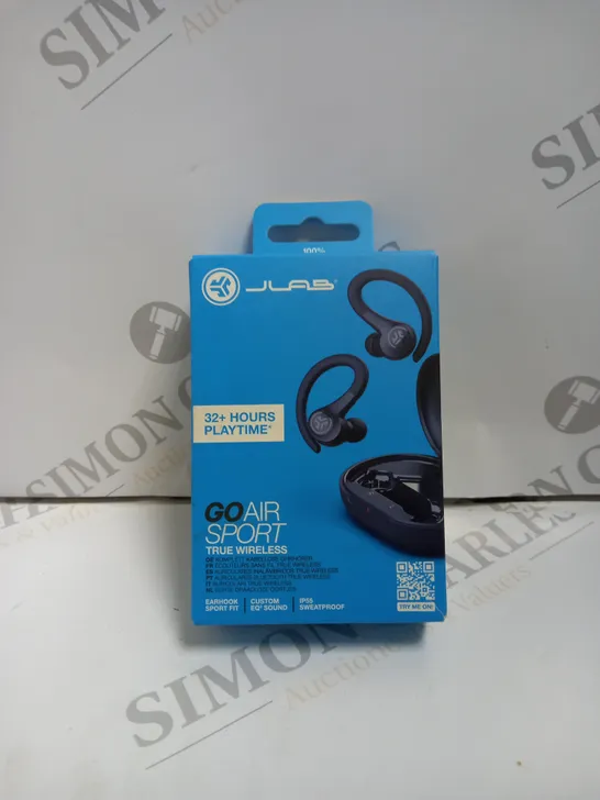 BOXED JLAB GO AIR SPORT TRUE WIRELESS EARPHONES BLACK 