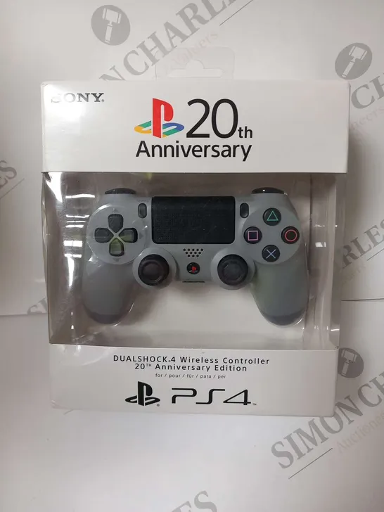 BOXED SONY PLAYSTATION 20TH ANNIVERSARY DUAL SHOCK 4 WIRELESS CONTROLLER FOR PS4